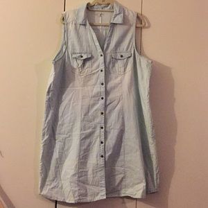 Charlotte Russe light denim Dress 2x